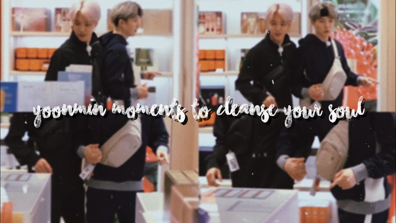 yoonmin moments to cleanse your soul