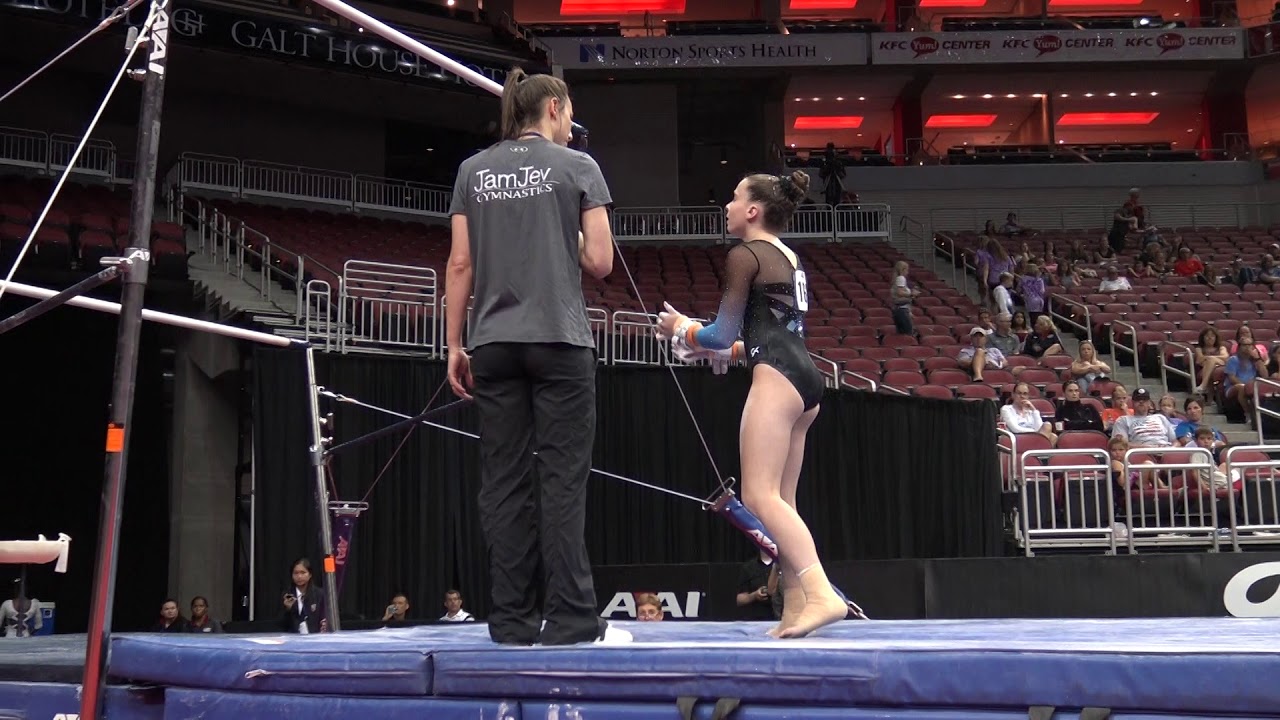 Julianne Huff – Uneven Bars – 2019 GK U.S. Classic – Junior Competition