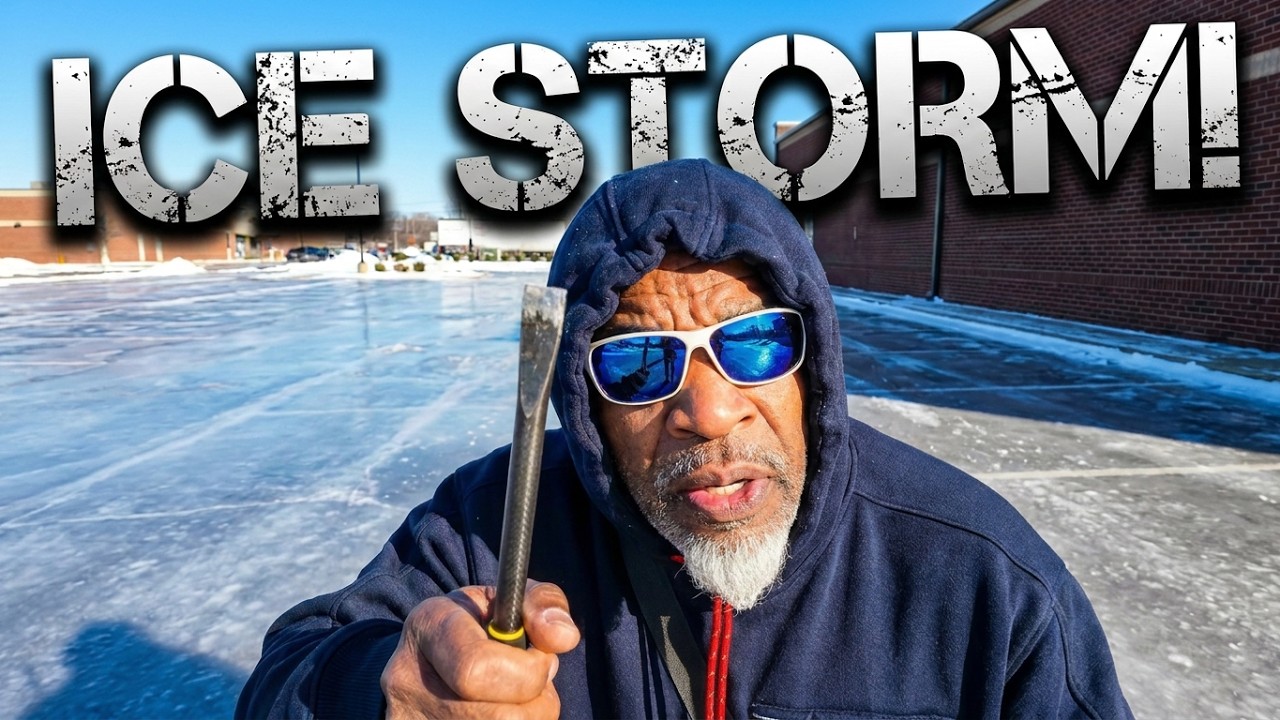 Immediate Aftermath Of Snow/Ice Storm Plus Snow Shenanigans! 😆 #AndreReese #AndreReeseDotBiz