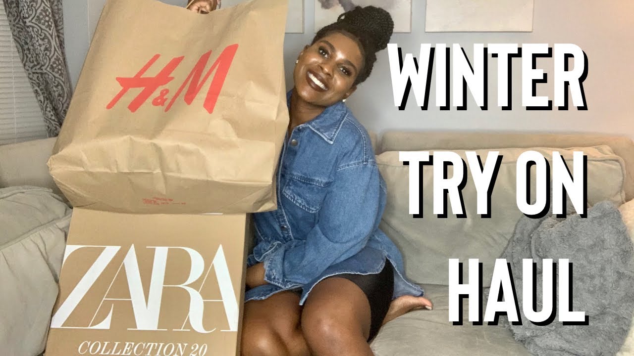 Winter Haul [Zara & H&M Try On] | SheIsCarrera (2021)