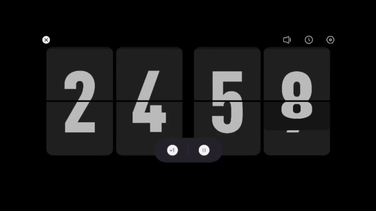 25-Minute Countdown Timer with a nice clock sound, Pomodoro 25/5