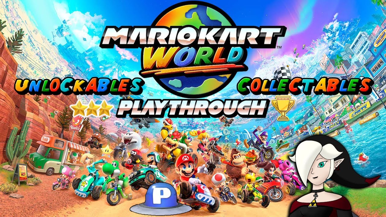 Mario Kart World: (Single Player) Part 7 - The Last of the P-Switches! [LIVE]
