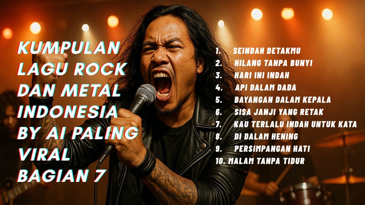 Kumpulan Lagu Rock dan Metal Indonesia | by AI paling Viral (BAGIAN 7)