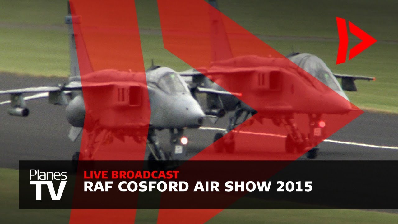 RAF Cosford Air Show 2015 Livestream [REPLAY]