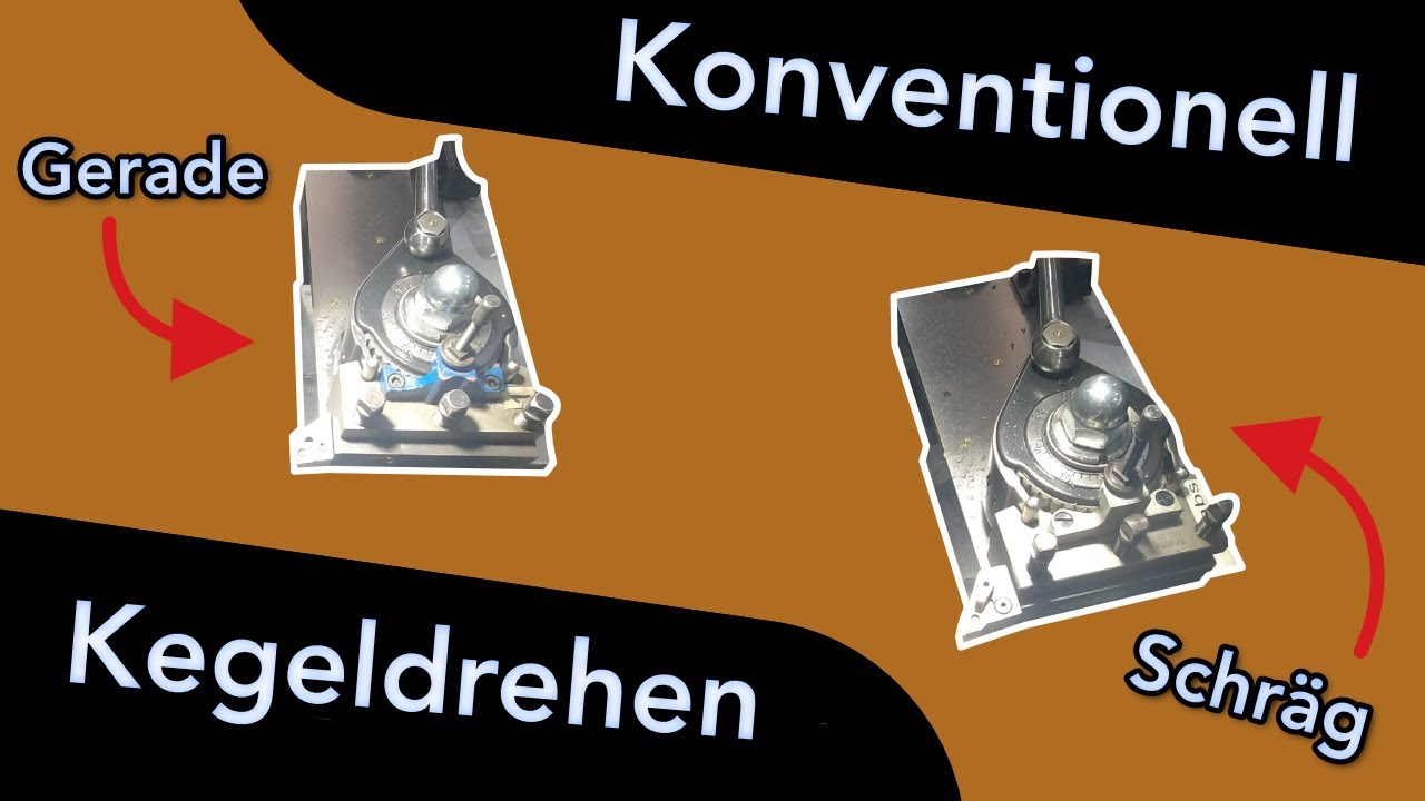 Kegeldrehen (konvetionell) auf einer Drehbank | Drehen