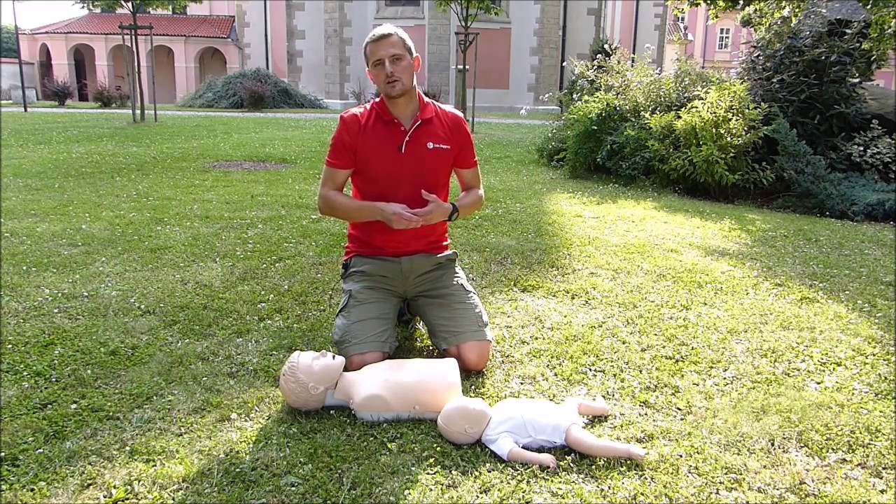 První pomoc u dětí - dušení | Kurzy první pomoci Life Support