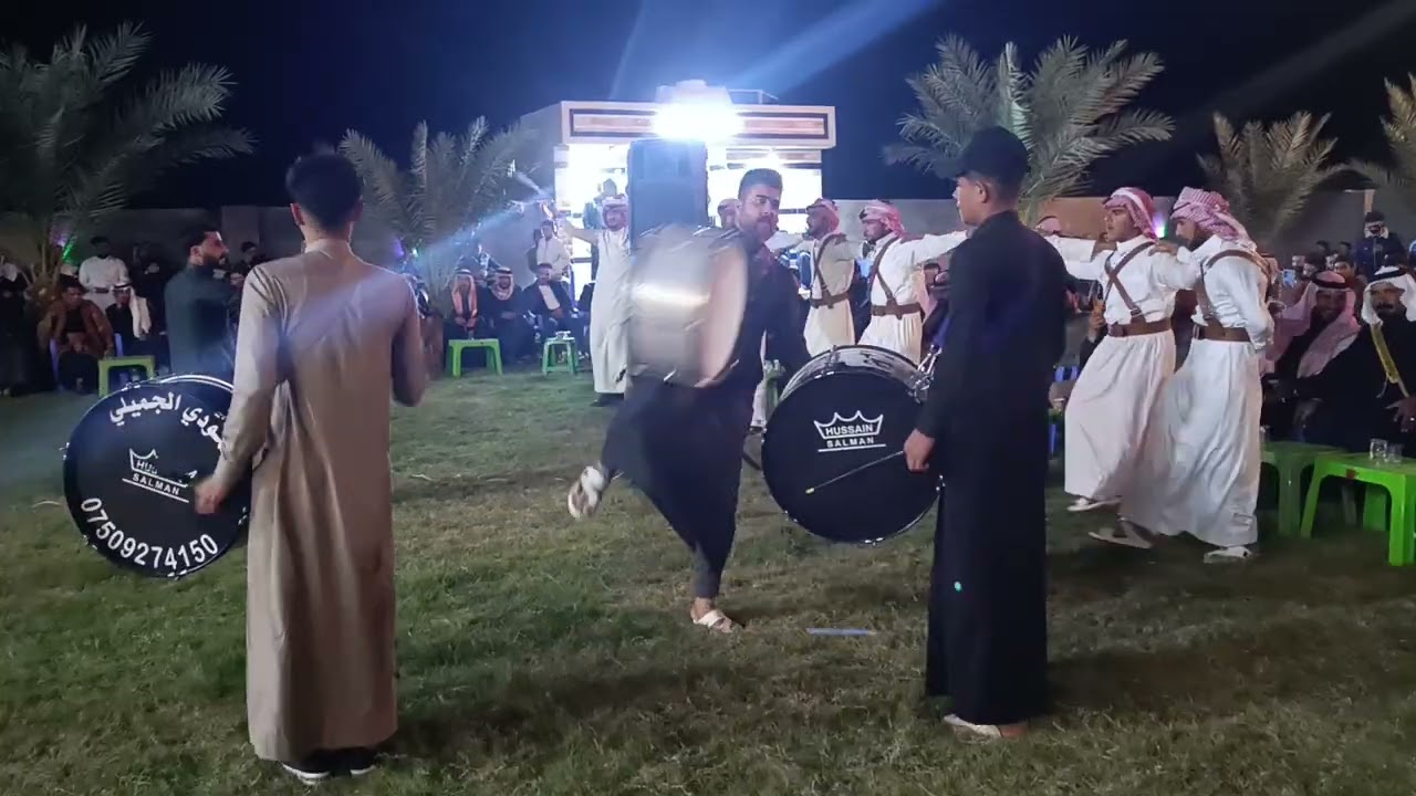 چوبي مع الفنان عباس الرحال جزيرة الگرمه 🤍