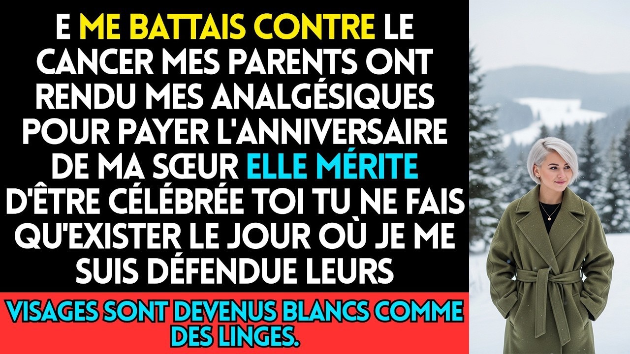 Je Me Battais Contre Le Cancer Mes Parents Ont Rendu Mes Analgésiques Pour Payer L'Anniversaire D