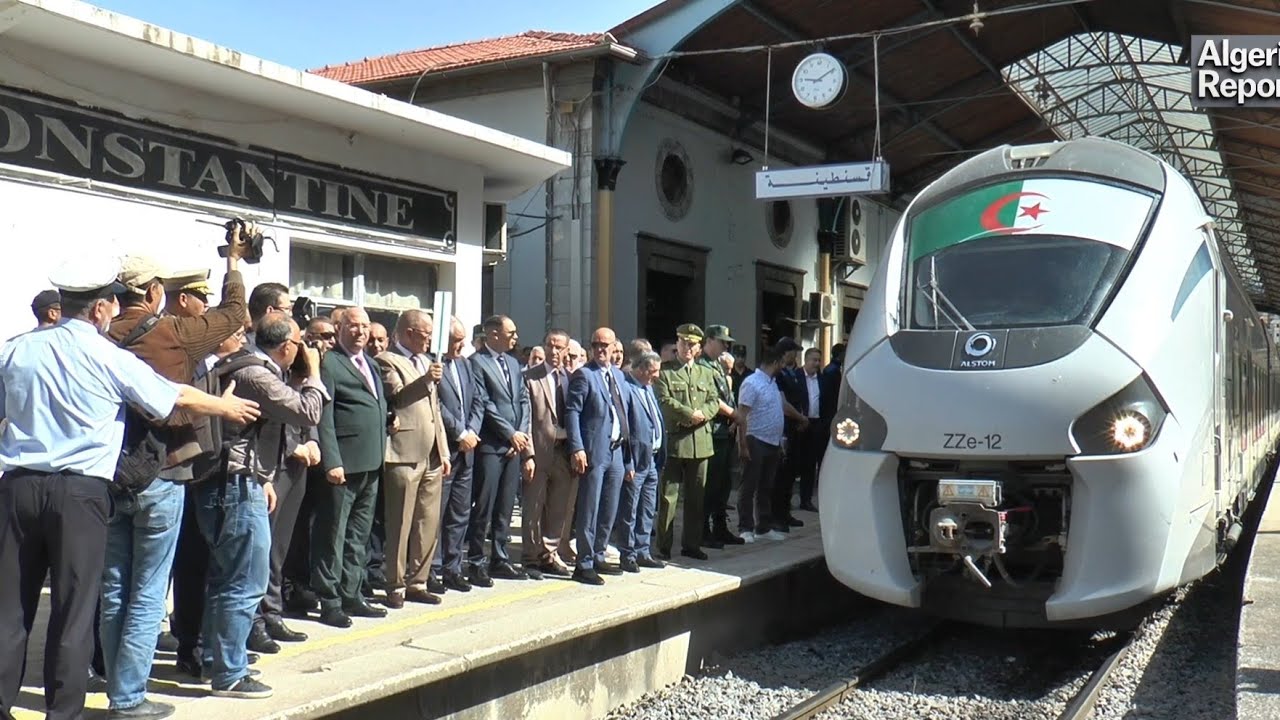🚉 إعادة بعث قطار 🚄 قسنطينة-الجزائر و تدشين خط جديد 🛤 بين قسنطينة و بسكرة 🚆
