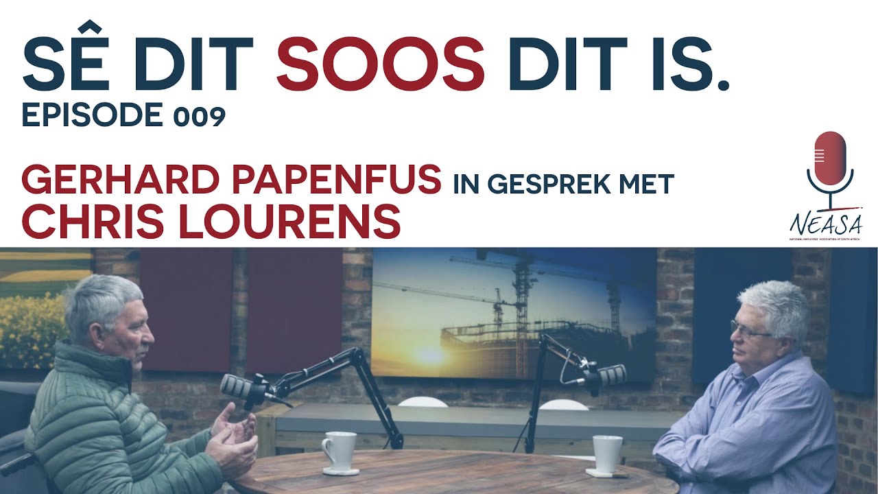 Sê dit soos dit is. Episode 009: CHRIS LOURENS