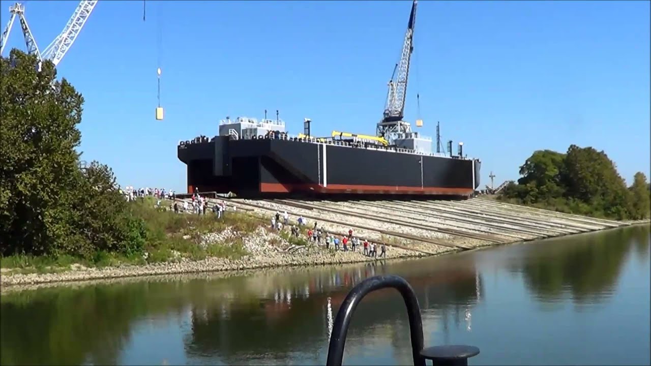 80,000 BBL Clean Tanker, CORN ISLAND SHIPYARD LAUNCH