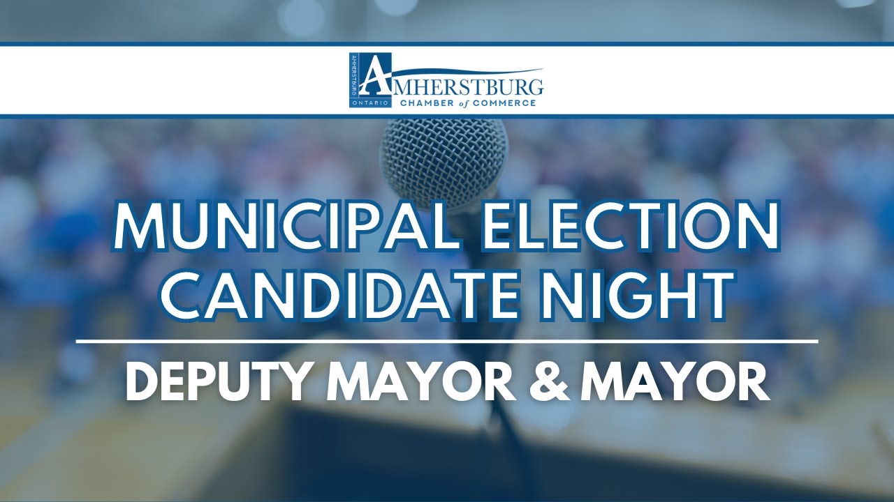 2022 Municipal Election Candidate Night - Deputy Mayor & Mayor