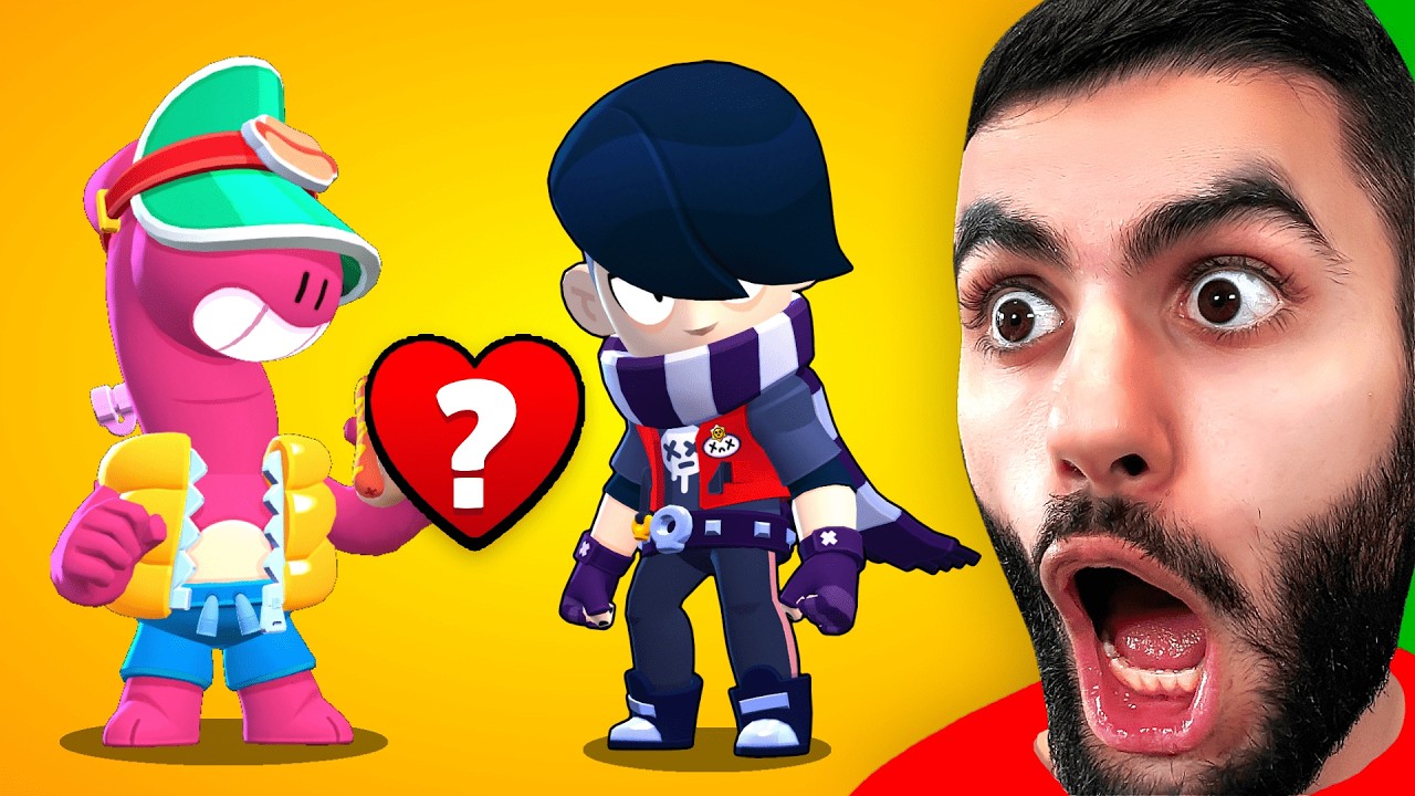 ALLE LIEBES PAARE in BRAWL STARS SPIELEN! 😱