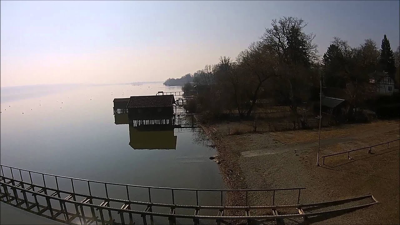 Strandbad Riederau im M&auml;rz DJI Phantom 2 Vison +