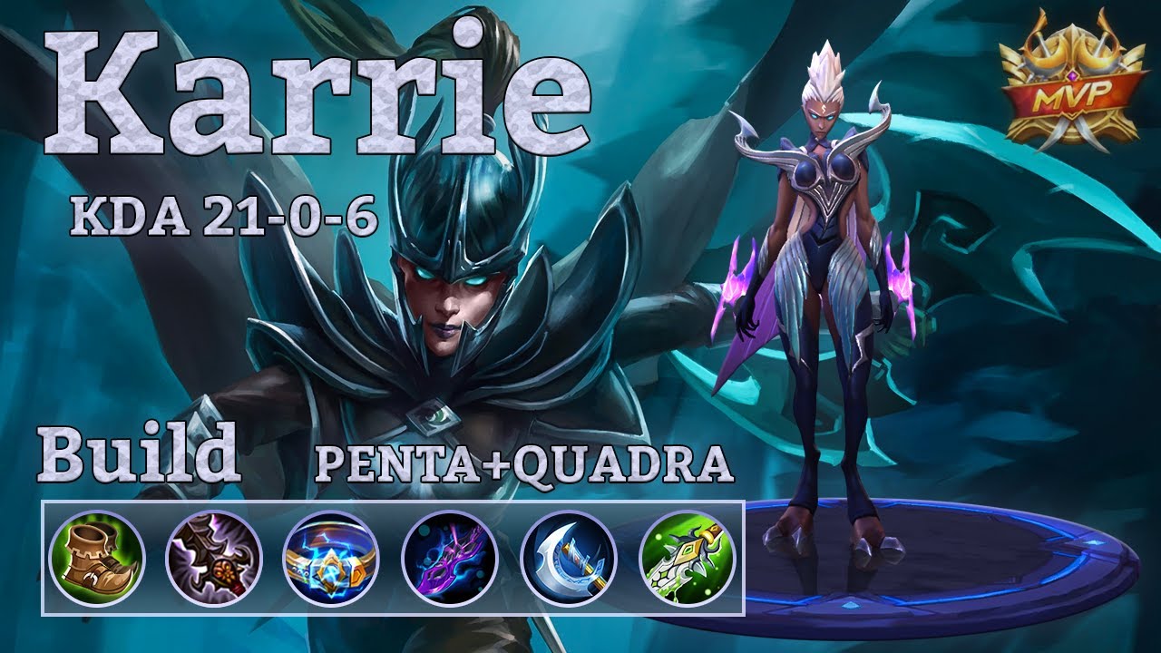 Mobile Legends: Karrie PENTA! Quick Match with a lot of kills!