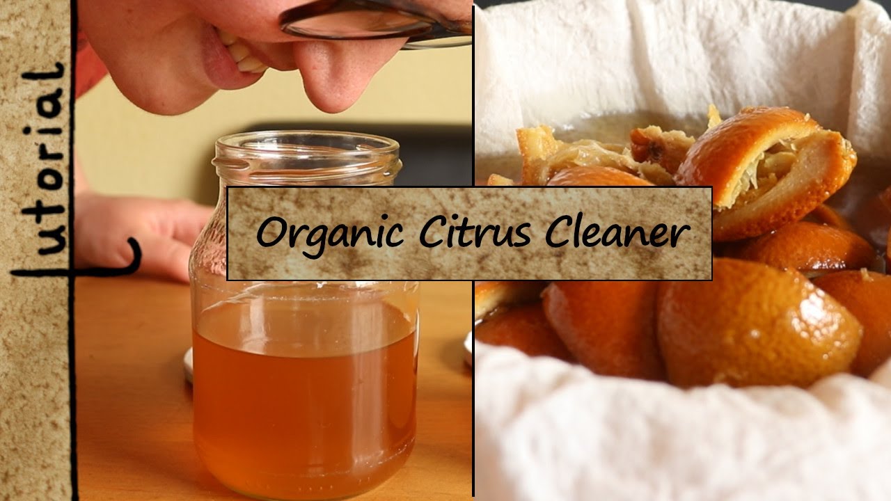 DIY Citrus Cleaner for all Purposes - Zero Waste and Natural