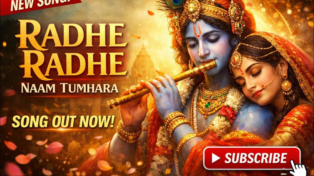 Radhe Radhe Naam Tumhara | New Krishna Bhakti Song 2026 | Radha Krishna Bhajan | #newsong #viralsong