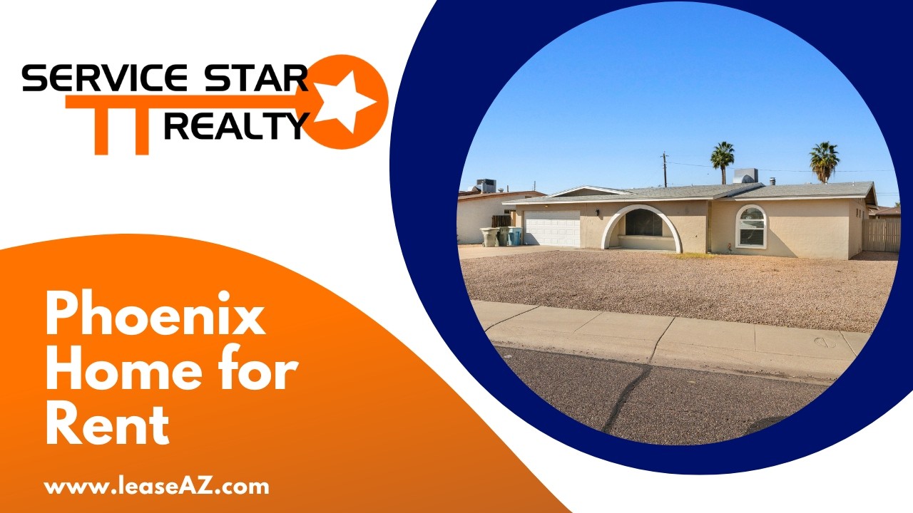 Phoenix Homes for Rent 5BR/2BA by Property Management Phoenix | Service Star Realty