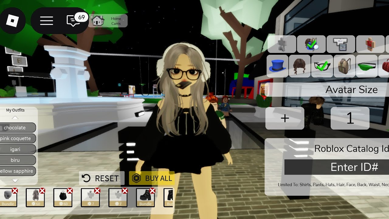 Cara membuat Avatar zepeto di Roblox 