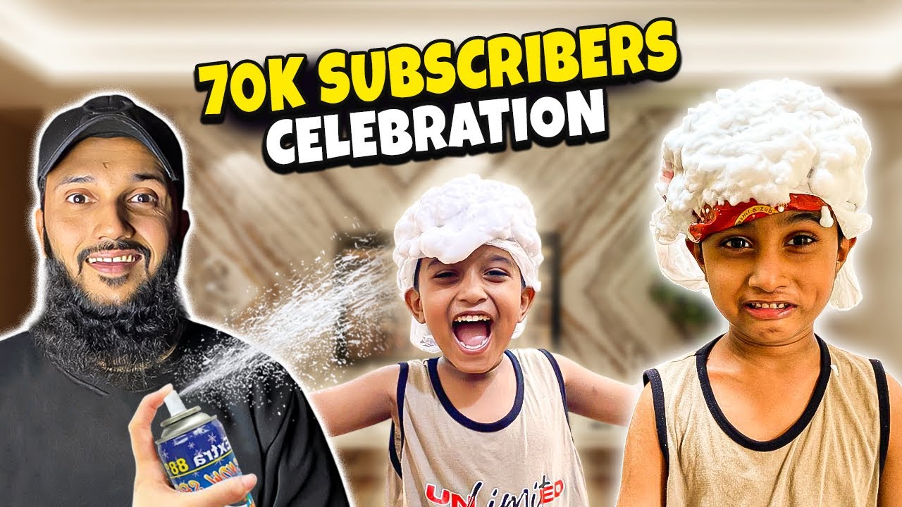 70K Subscribers Complete 🎉 Thank You for the Love & Support ❤️ Fahad Bhai Official