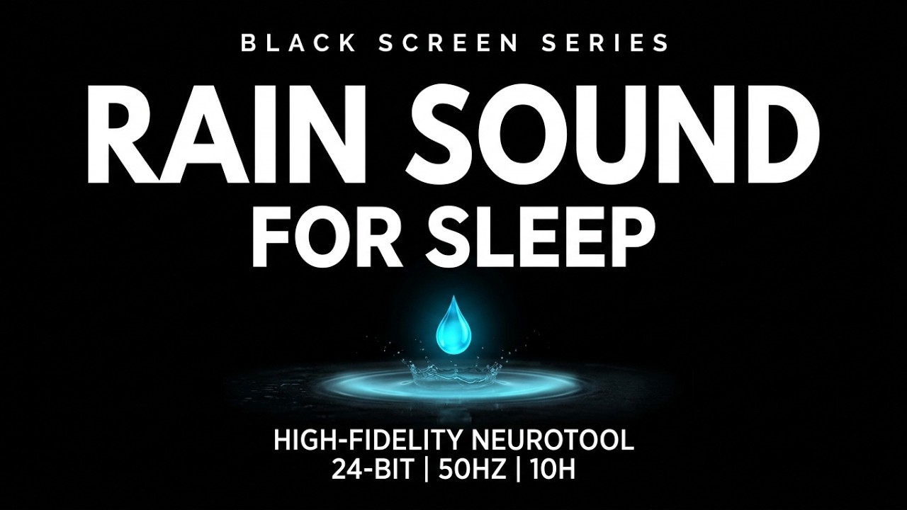 10H PURE BLACK | WORLD's FIRST 24-Bit Neural Reset Rain (50Hz)  
