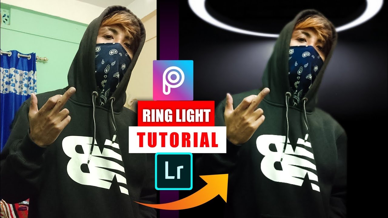 How To Edit Ring Light Photo In Picsart🔥 | TikTok Ring Light Photo Editing Tutorial 🔥|