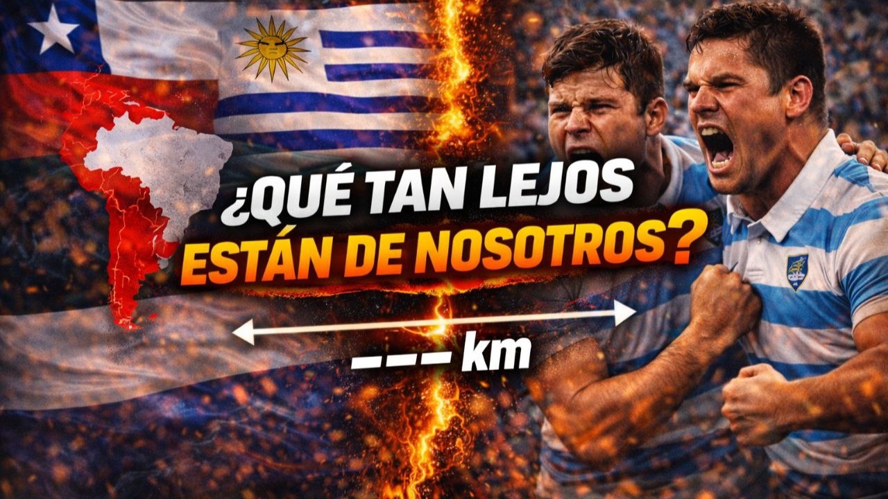 ¿QUE TAN LEJOS ESTAN CHILE Y URUGUAY DE LOS PUMAS?