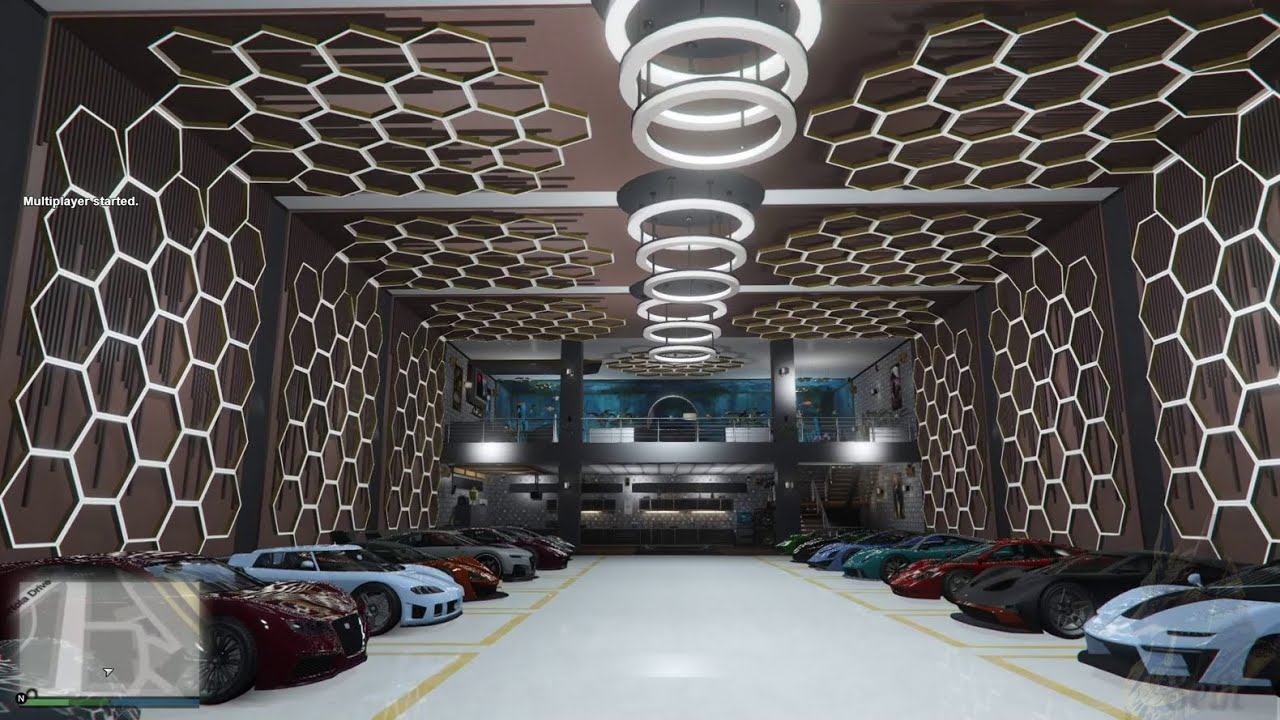MLO garage interior / МЛО Интерьер гаража / GTA 5 / Five M / Rage MP