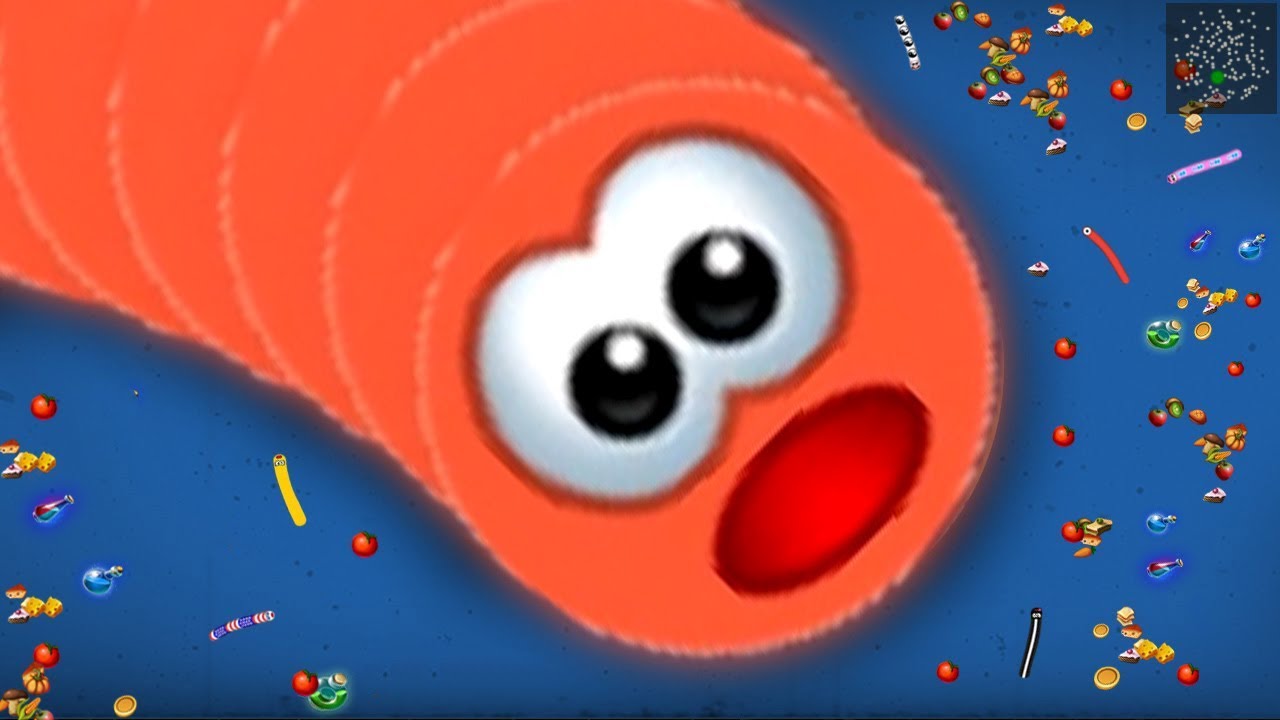 WormsZone.io Trolling Slither Snake Top 01 Best World Record Epic WormsZoneio Best Gameplay#848