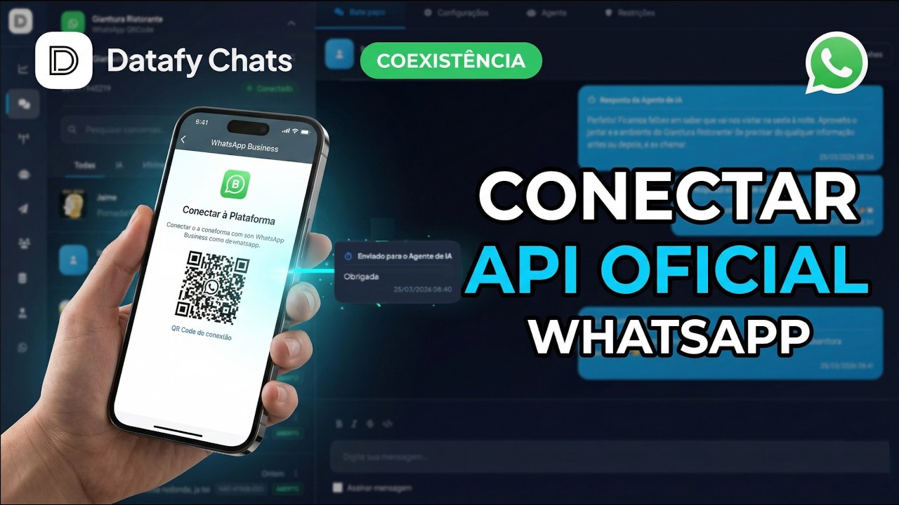 Conectar API Oficial do WhatsApp no Datafy Chats