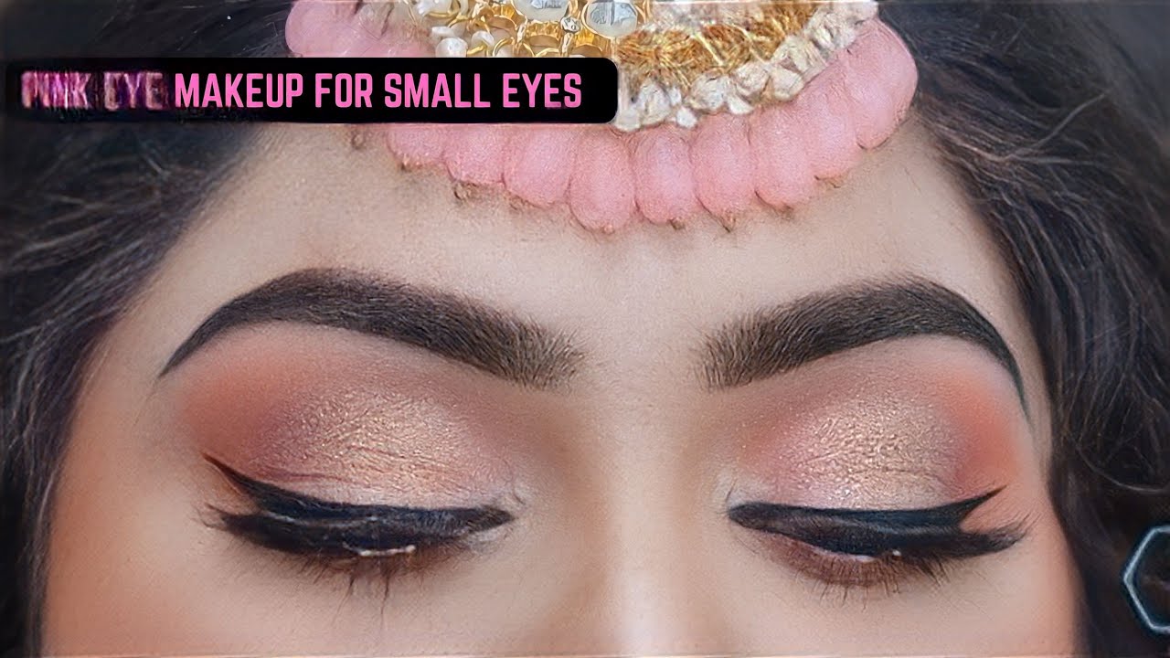 Soft Glittery Pink Bridal Eye Makeup Tutorial || Real Engagement Bridal EyeMakeup