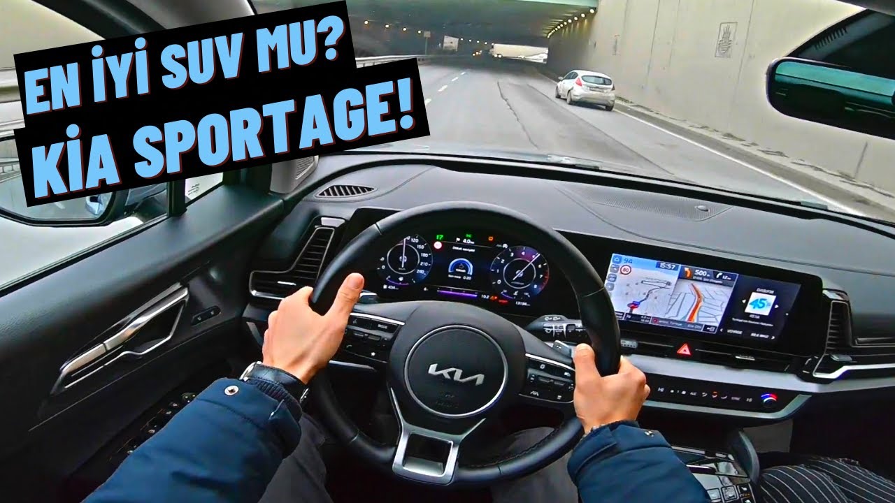 KİA BENİ ETKİLEDİ ! EN İYİ C SUV MU ? KİA SPORTAGE 2022 | POV SÜRÜŞ İNCELEME