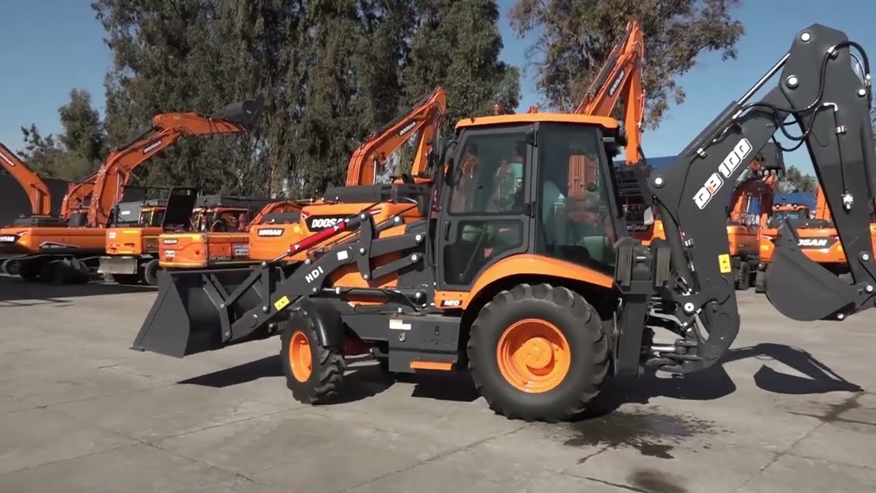 Conoce en profundidad la Nueva Retroexcavadora HDI DB100