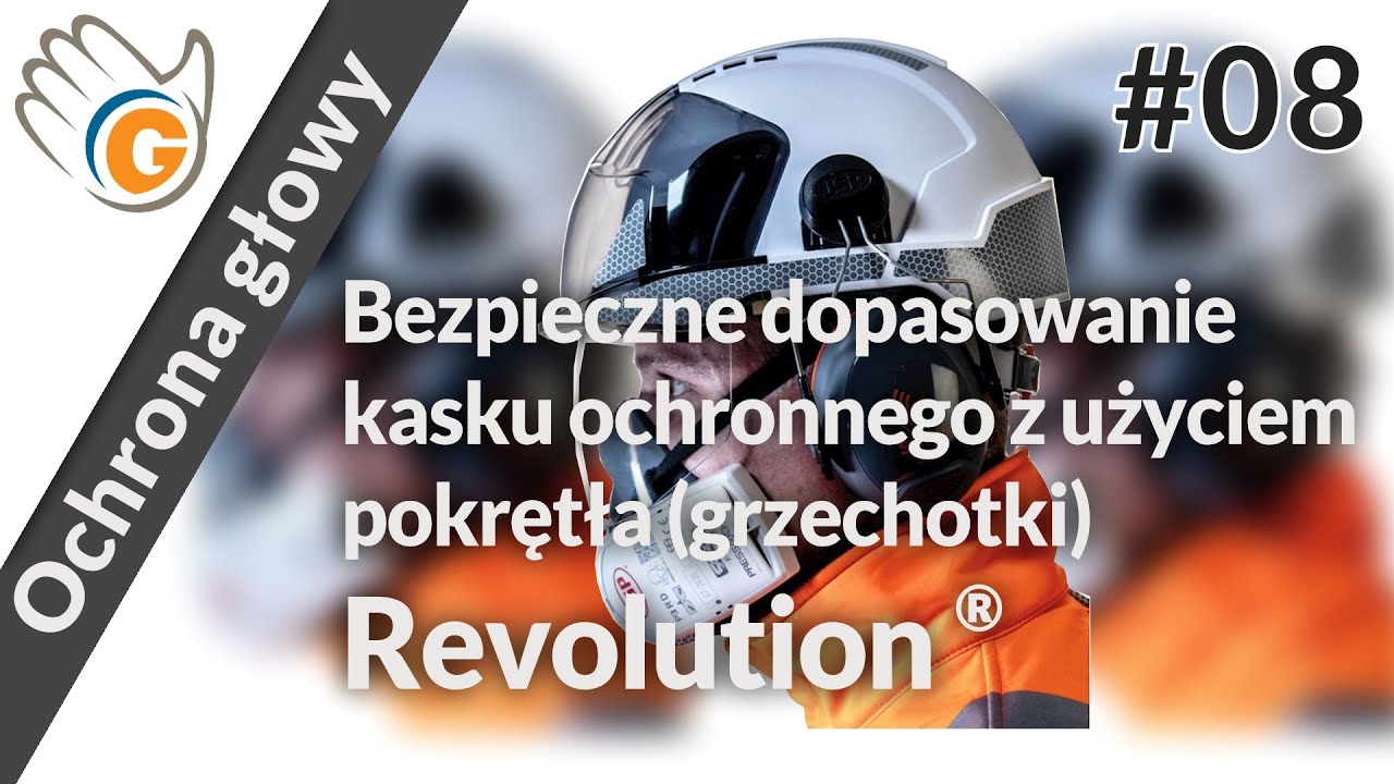 Dopasowanie kasku ochronnego JSP Revolution