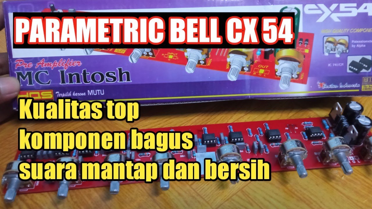 Review dan Cek sound Parametrik Bell Cx 54