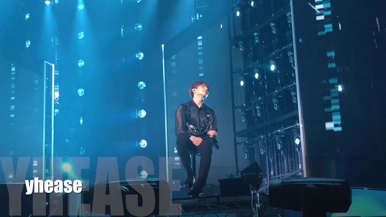 181009 FAKE LOVE: LSY London (3:10 JK glanced at me)