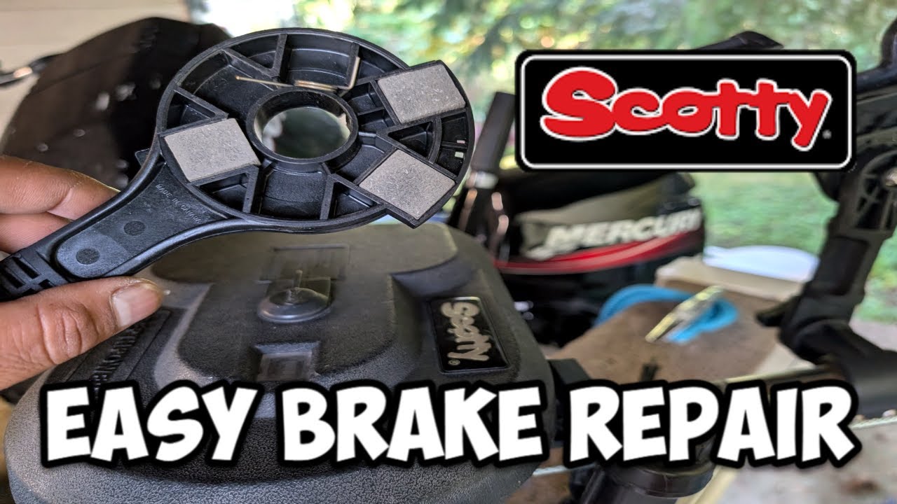 How to Repair/Replace/Maintain Brakes & Calibrate Downrigger balls- Scotty Electric Downriggers- DIY