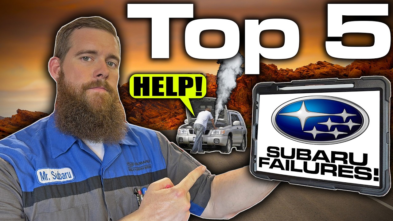 Top 5 Subaru Failures! Why They Happen, How Difficult They Are To Repair, & How Much It Costs You!