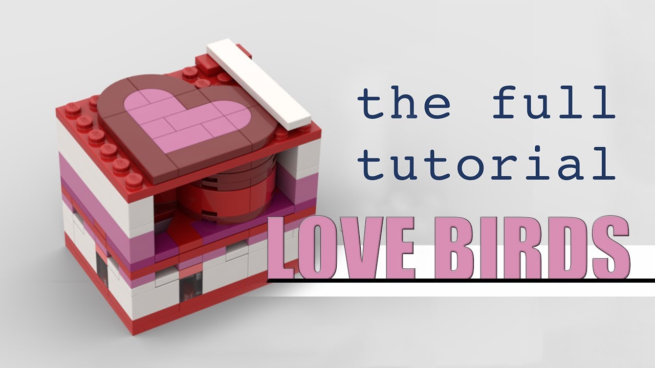 Valentine's Day Lego Puzzle box - by cheat3