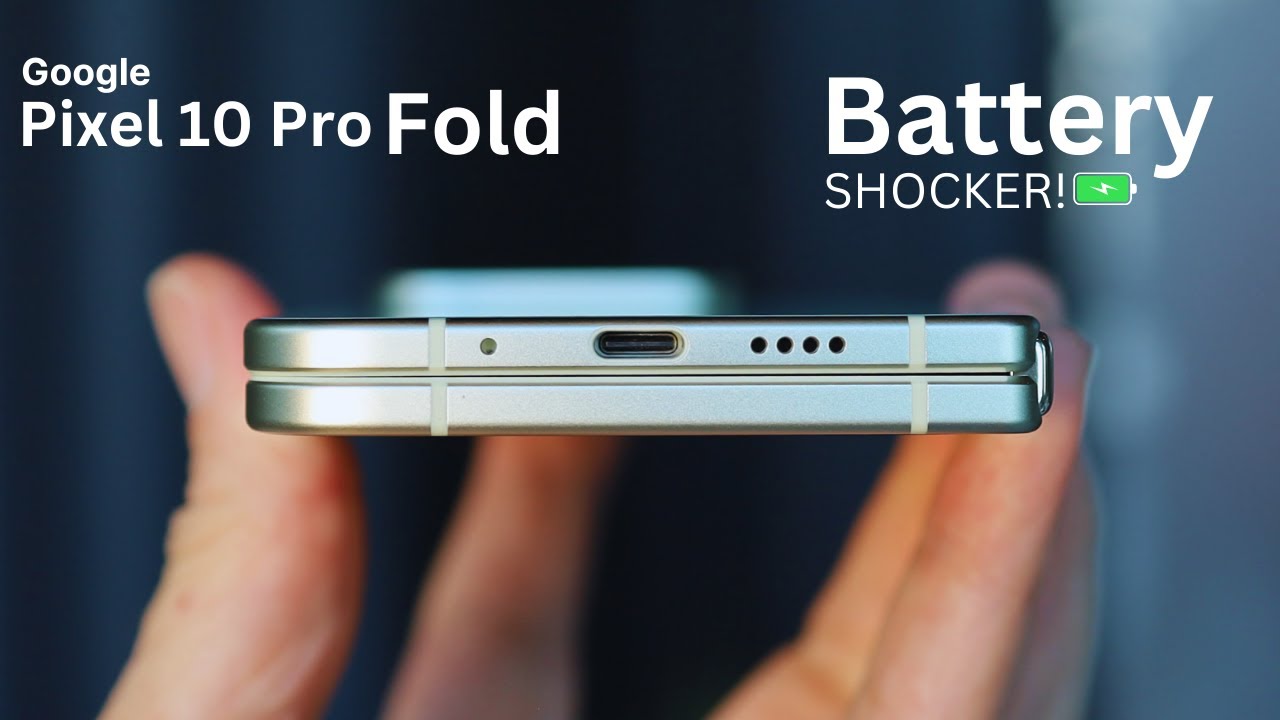 Google Pixel 10 Pro Fold - Battery Life Reality!