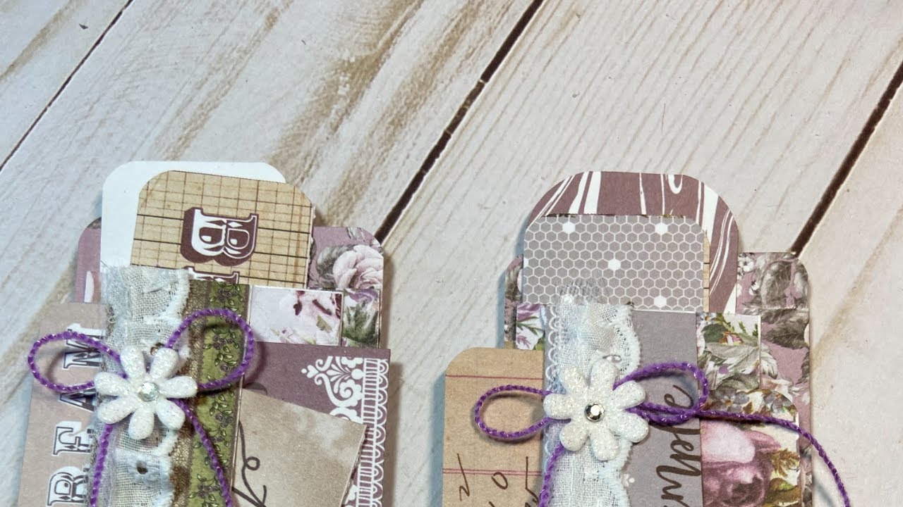 It’s Index Card Challenge Week. Let’s Create a paper clip from an index card and scraps.
