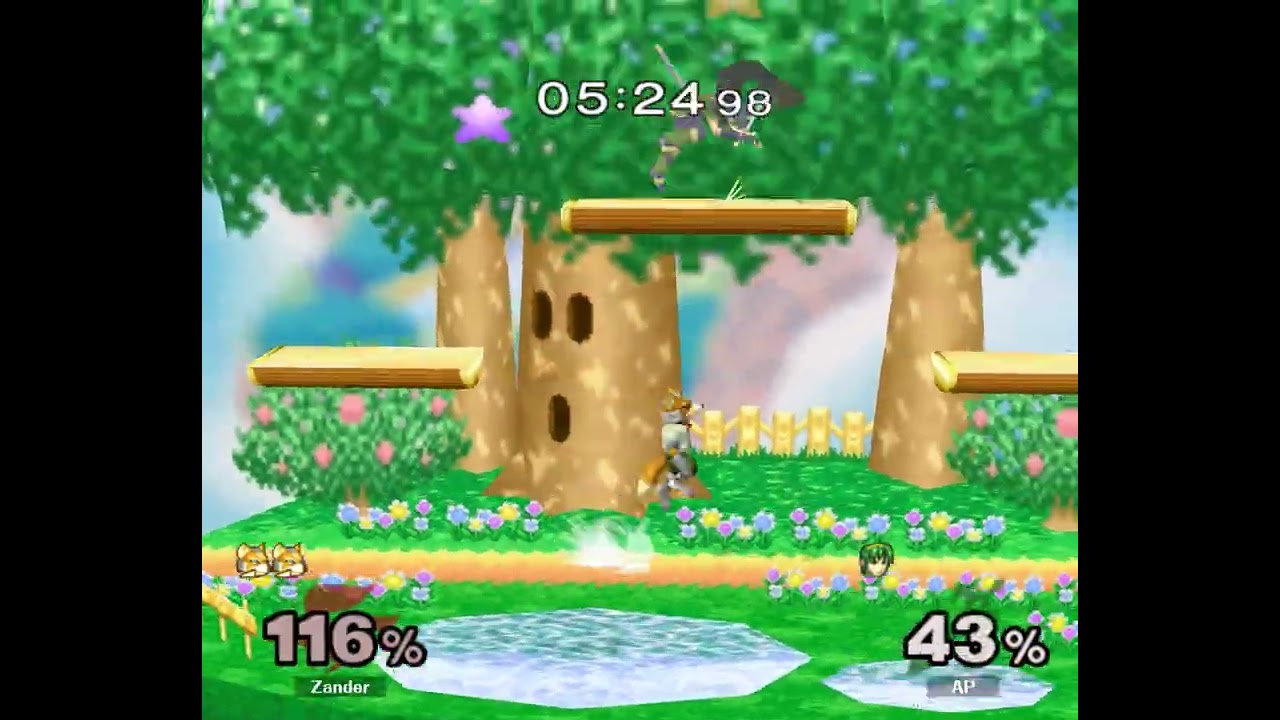 AP (Marth) vs Zander (Fox) | Round 2 Pools - LR1 - Melee Singles - GX3