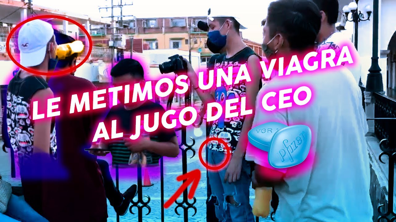 LE METIMOS UNA VIAGRA AL JUGO DEL CEO *mira como reacciona*