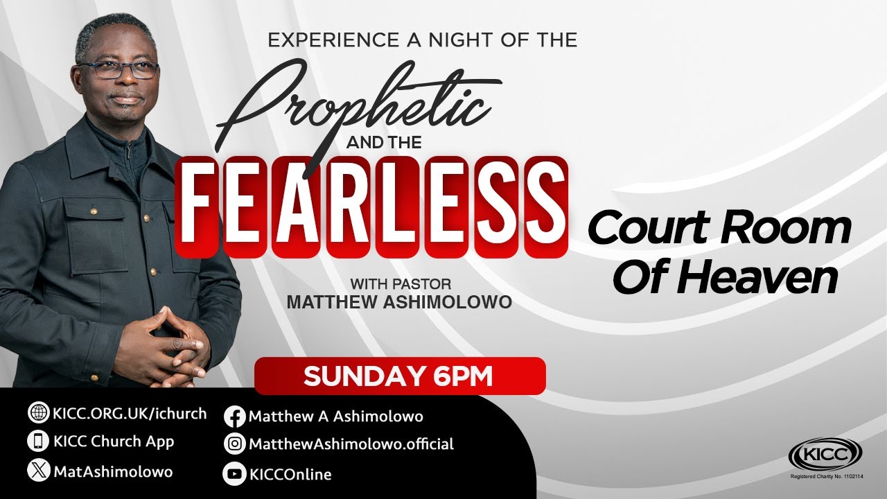 KICC 6pm Service Live | Court Room Of Heaven | 23-02-2025