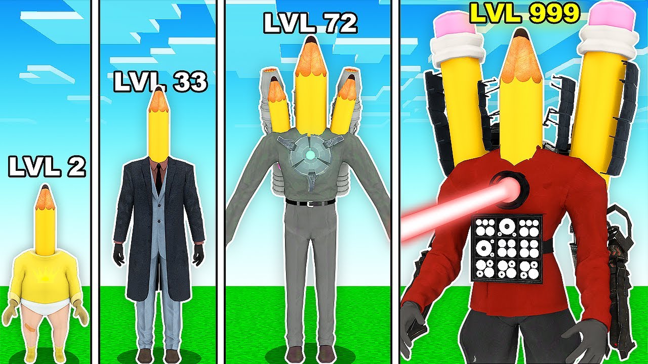 TITAN PENCILMAN GELİŞİMİ - Minecraft