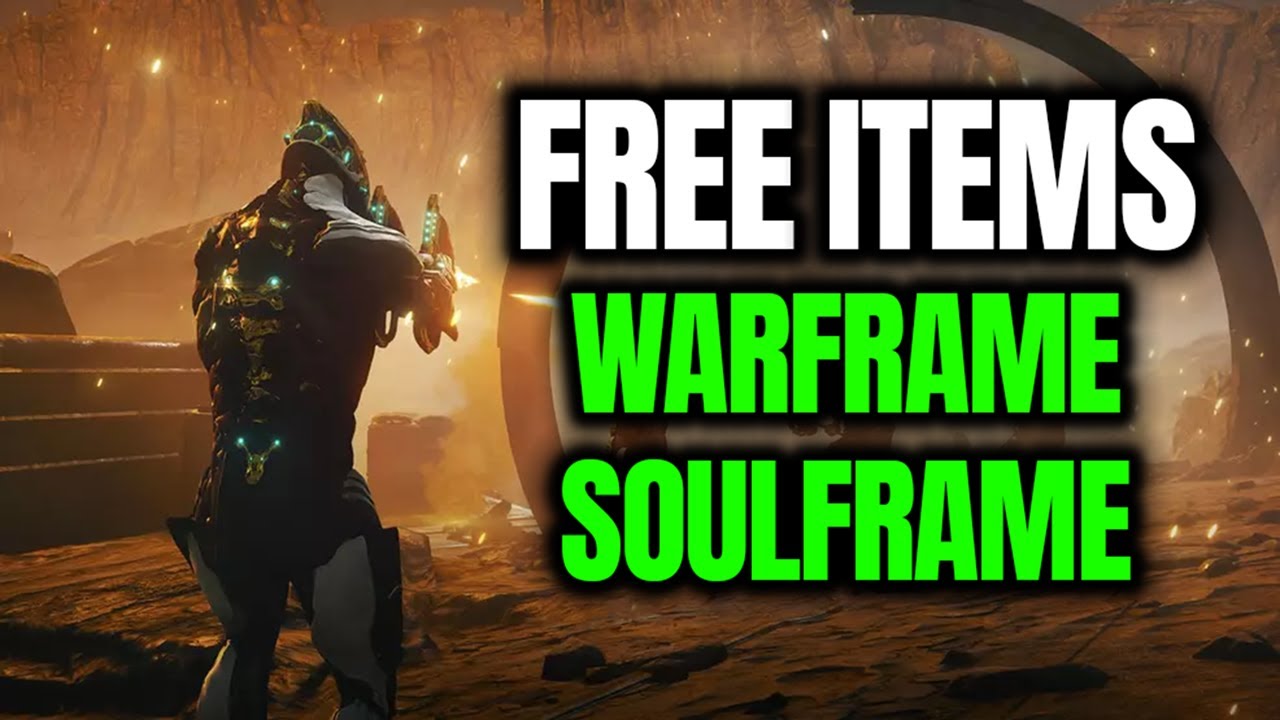 Получите эти новые предметы Warframe + играйте в Soulframe совершенно бесплатно!