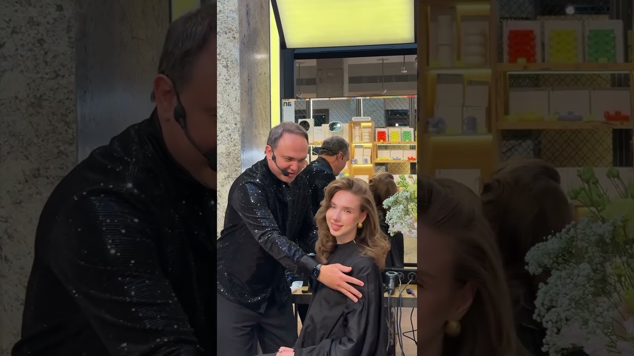 Провёл мастер-класс в #золотоеяблокомосква #уходзаволосами #hair вместе с @all.beauty.russia #mood