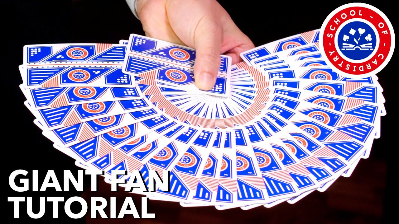 Cardistry for Beginners: Spreads - Giant Fan Tutorial