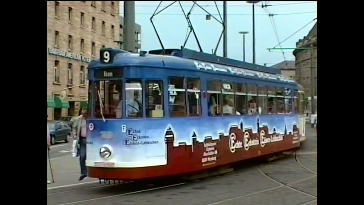 Straßenbahn Nürnberg 1994