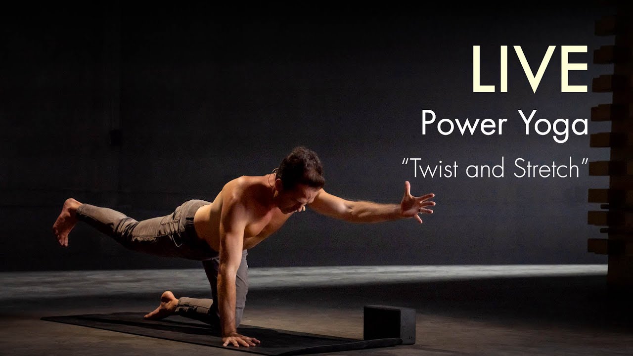 90min. LIVE Power Yoga 